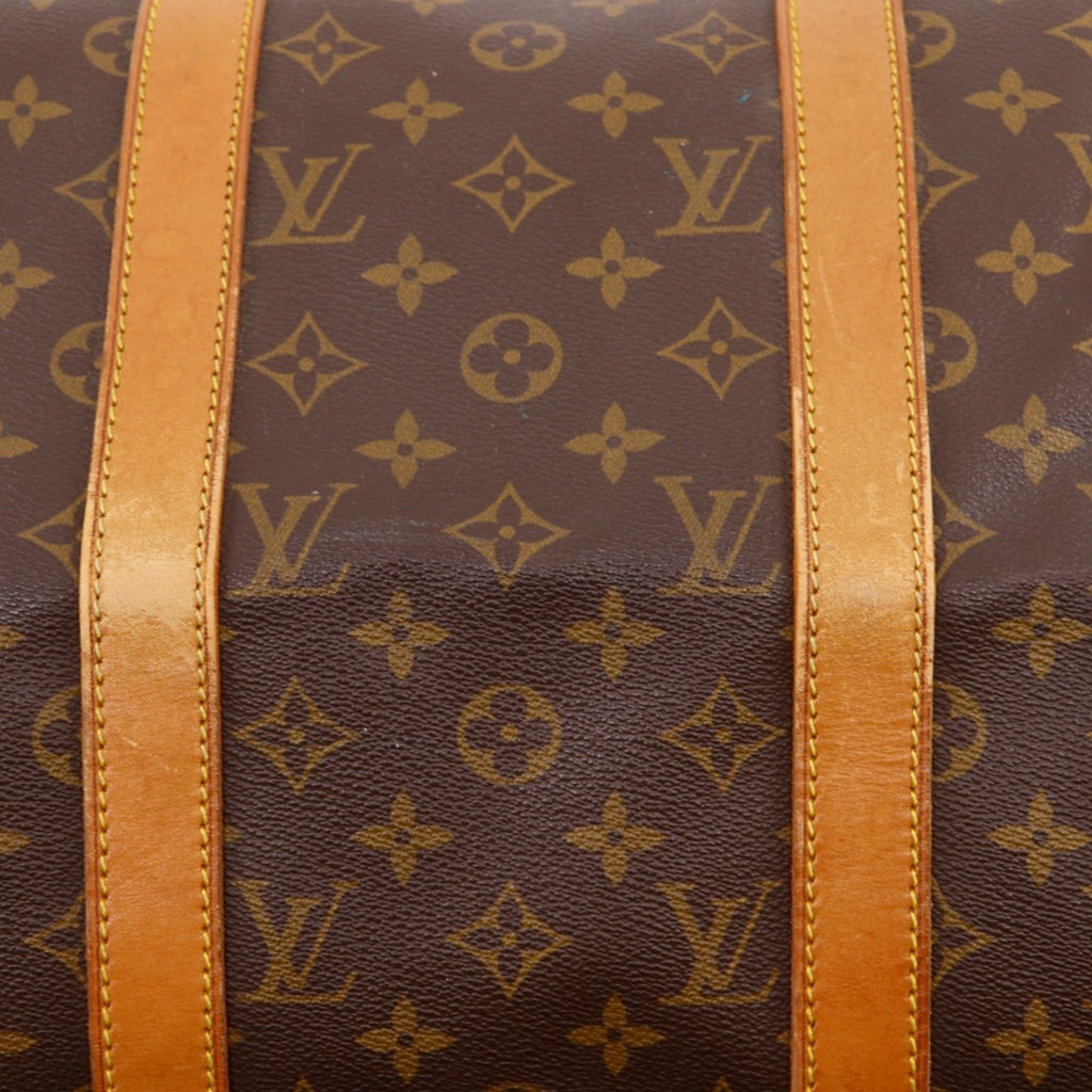 Louis Vuitton Brown Monogram Canvas Boston Bag