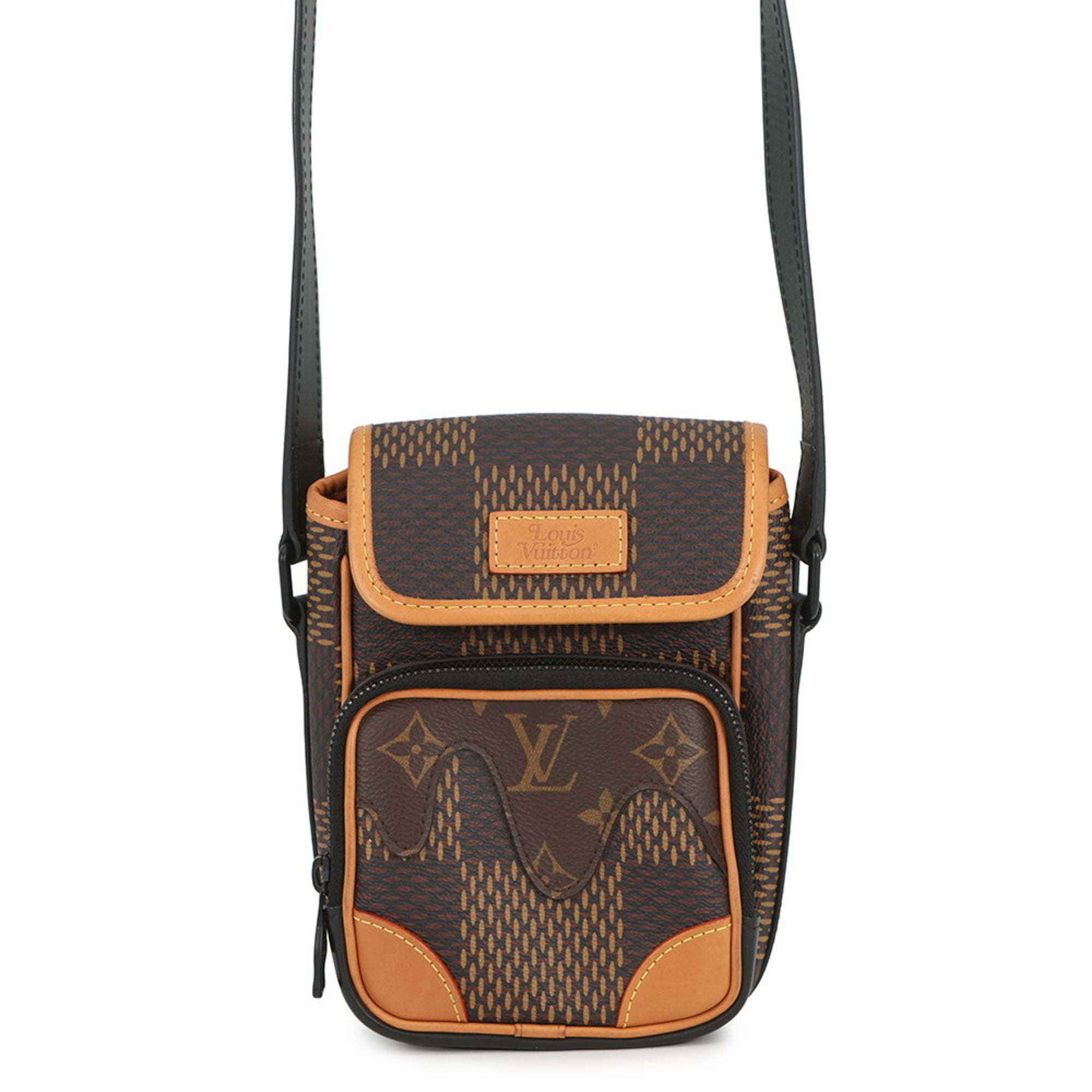 Louis Vuitton Black Damier Canvas Monogram Noir Monogram Shoulder Bag