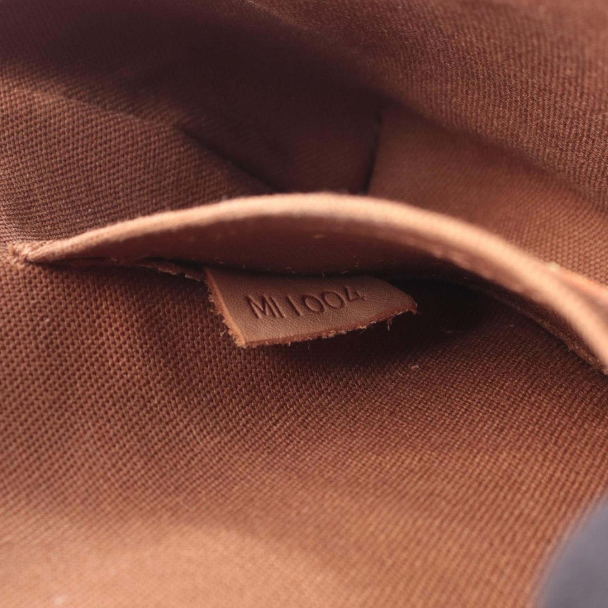 Louis Vuitton Brown Monogram Coated Canvas Leather Fanny Pack Pochette