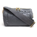 Louis Vuitton Gray Leather Shoulder Bag