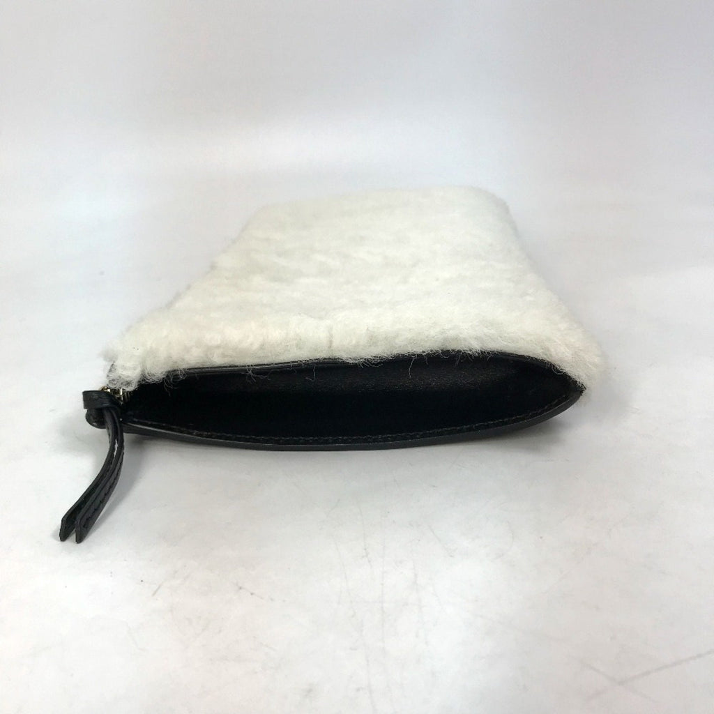 Balenciaga Black Leather Clutch