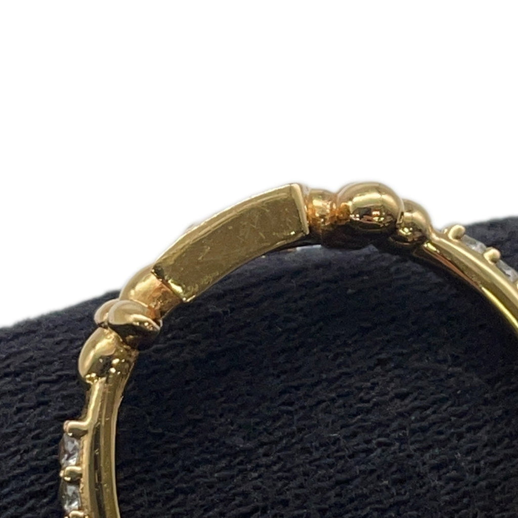 Louis Vuitton Gold Gold Plating Band Ring