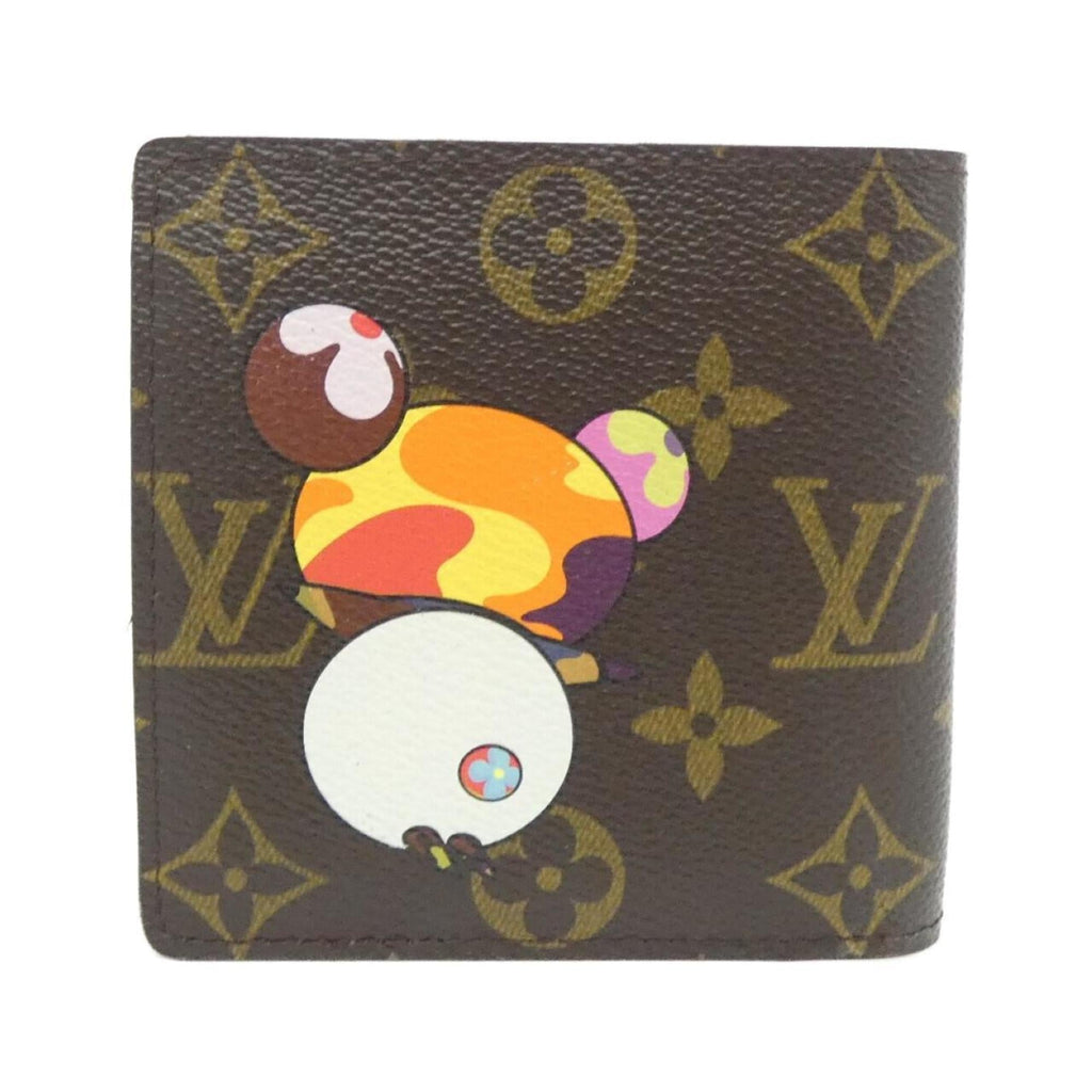Louis Vuitton Marron Coated Canvas Wallet