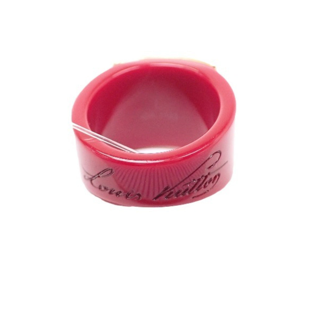 Louis Vuitton Metal Plastic Band Ring