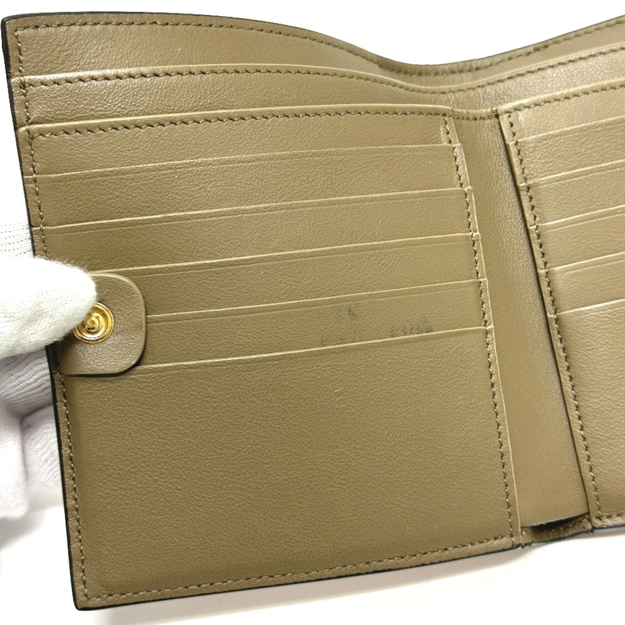 Fendi Pink Leather Wallet (Bi-Fold)