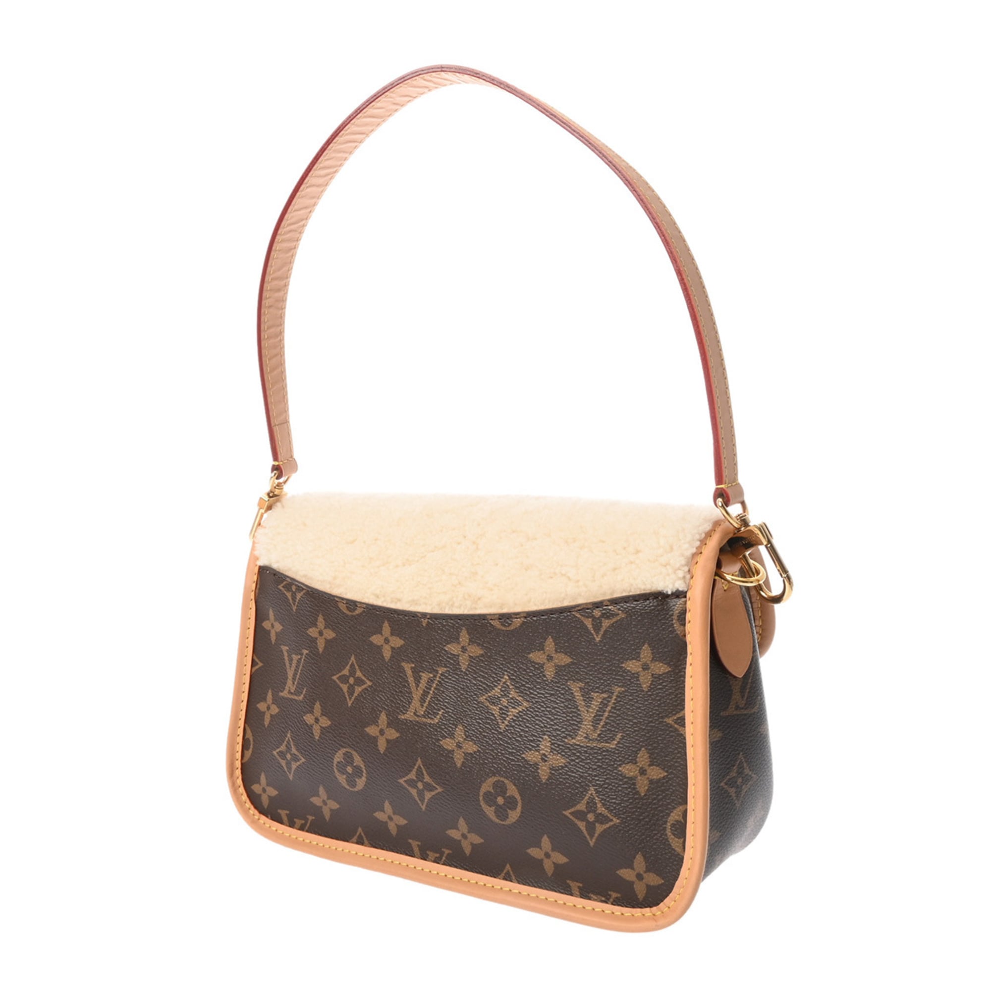 Louis Vuitton Brown Monogram Canvas Shoulder Bag