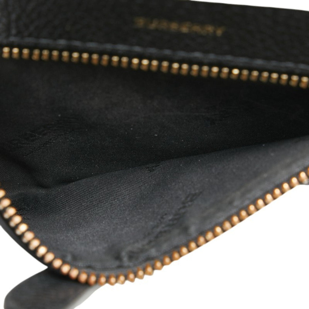 Burberry Black Leather Wallet (Bi-Fold)