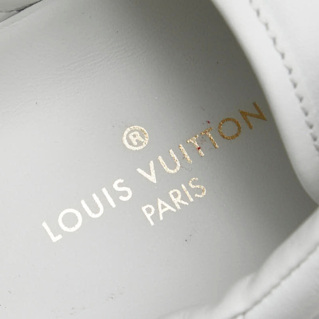 Louis Vuitton Red Color White Sneakers