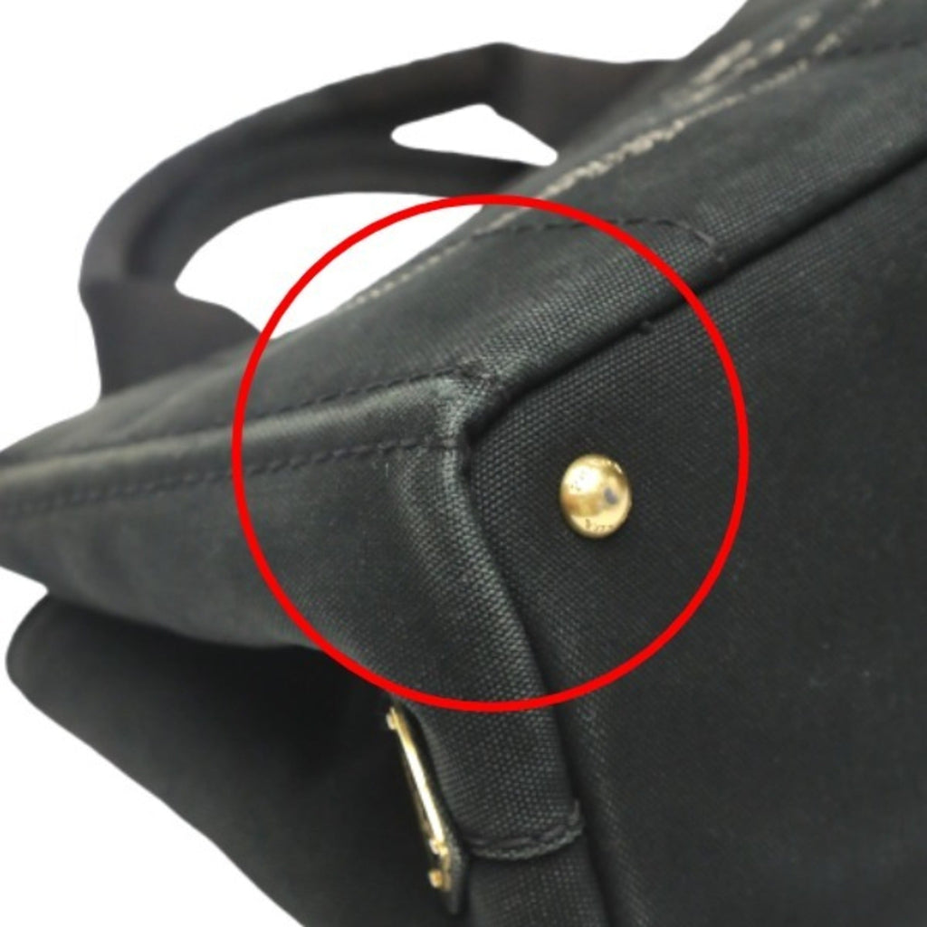 Prada Black Denim Tote Bag