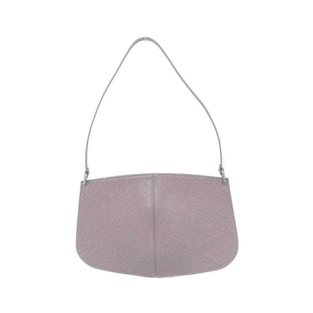 Louis Vuitton Purple Silver Leather Pochette Pouch
