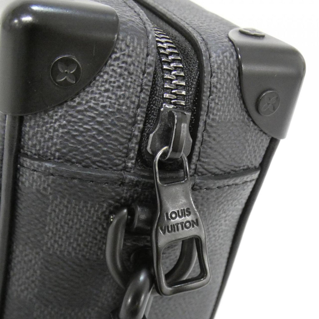 Louis Vuitton Graphite Coated Canvas Shoulder Bag