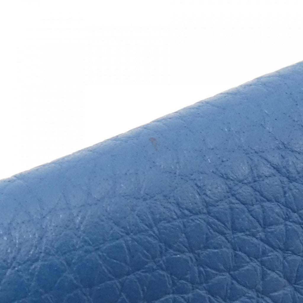 Louis Vuitton Blue Leather Long Bill Wallet
