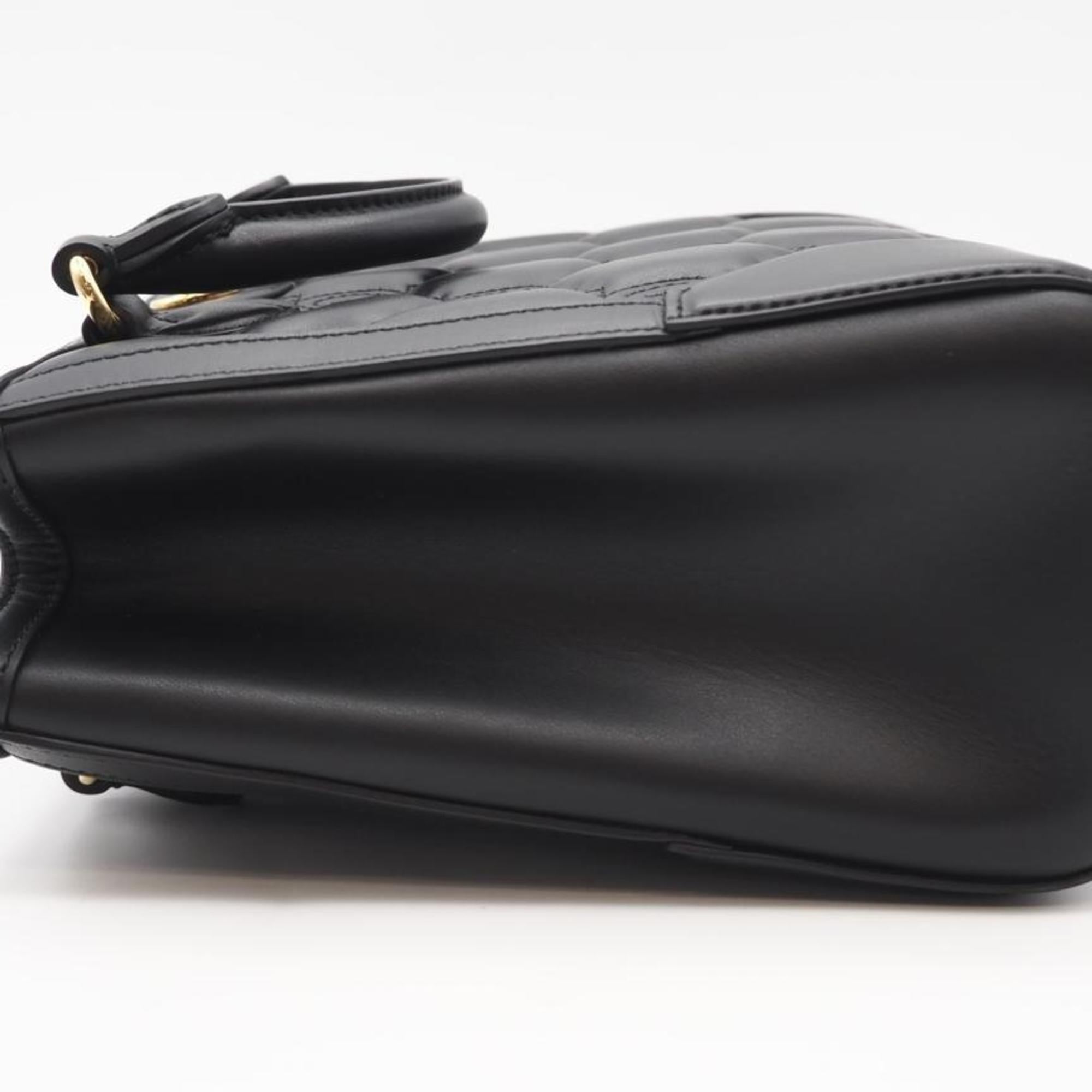 Gucci Black Leather Handbag (Pre-Owned)