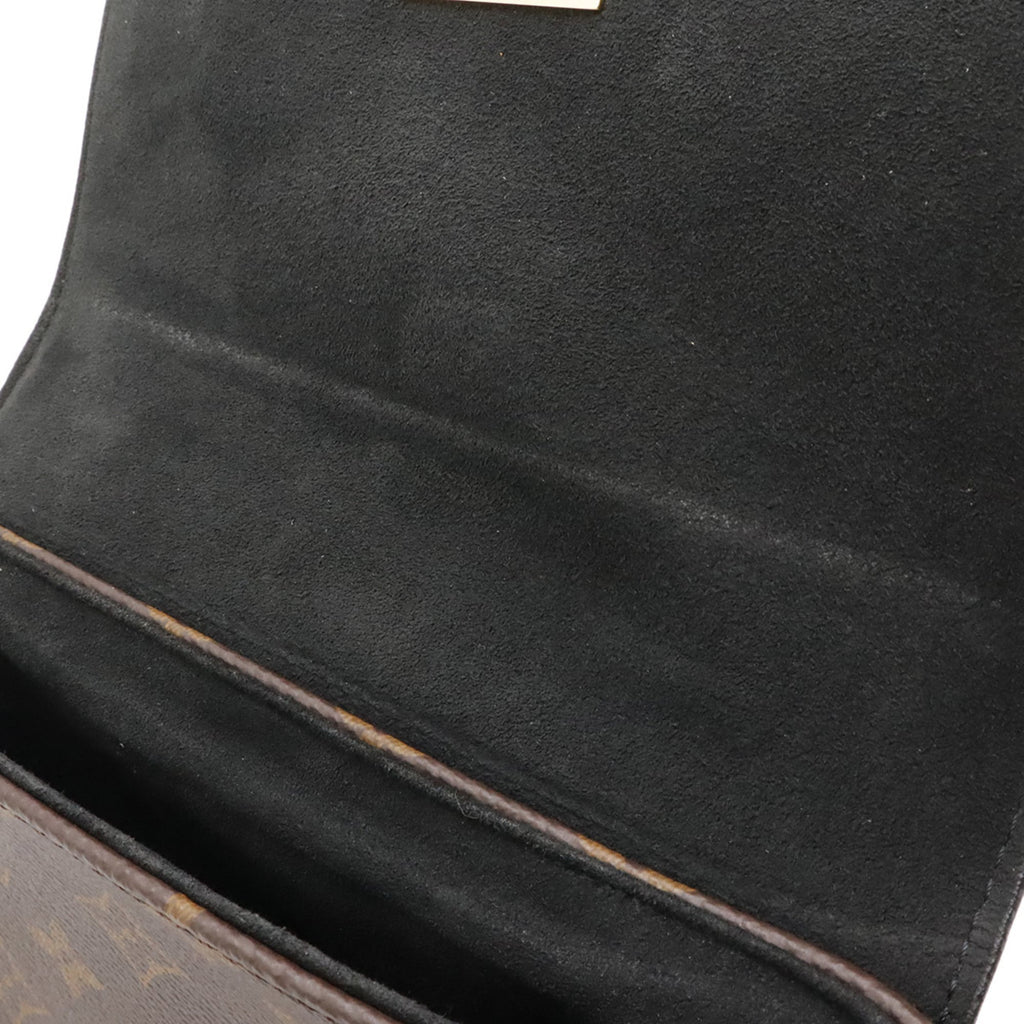 Louis Vuitton Monogram Black Noir Monogram Leather Handbag Shoulder Bag