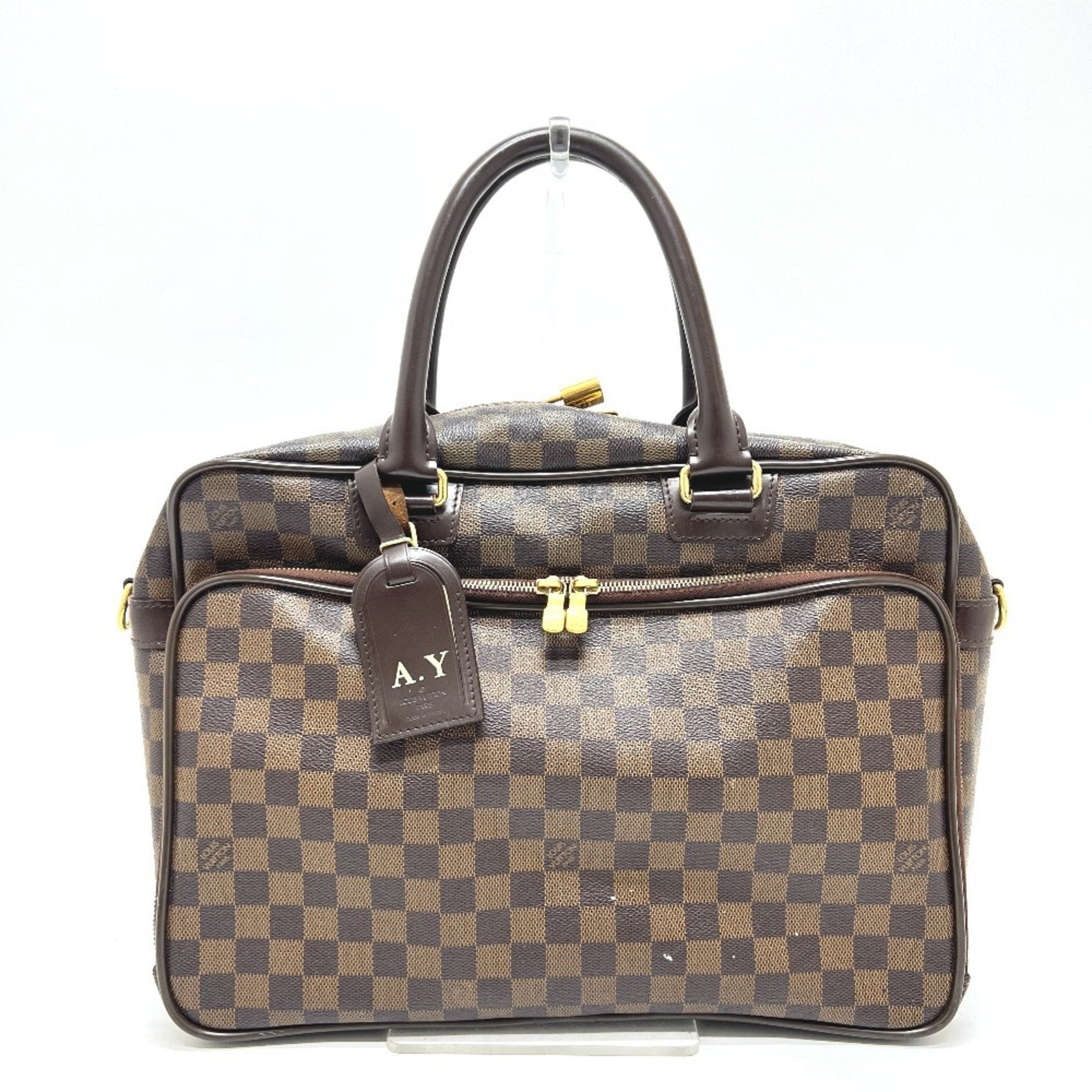 Louis Vuitton Brown Damier Canvas Ebene Damier Canvas Briefcase Handbag
