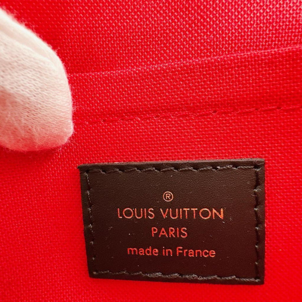 Louis Vuitton Brown Monogram Pouch Tote Bag