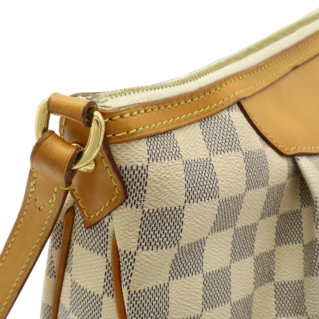 Louis Vuitton Ivory Canvas Shoulder Bag