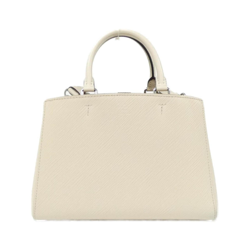 Louis Vuitton Silver Leather Handbag Shoulder Bag