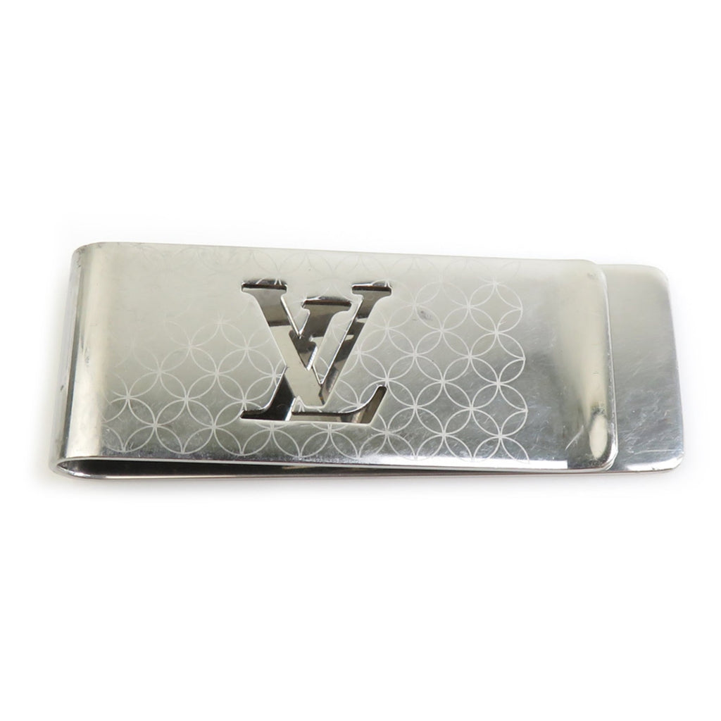 Louis Vuitton Silver Metal Money Clip