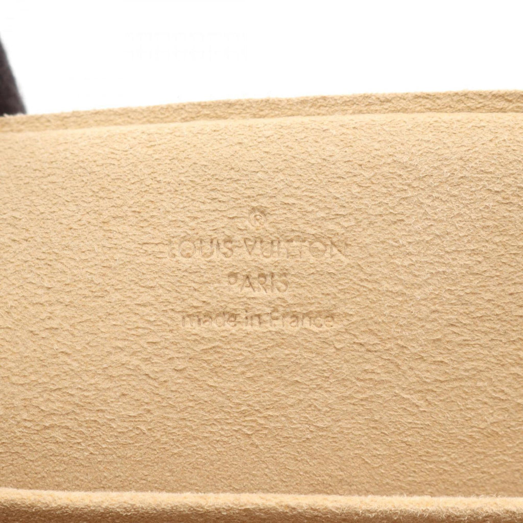 Louis Vuitton Brown Pvc Leather Shoulder Bag
