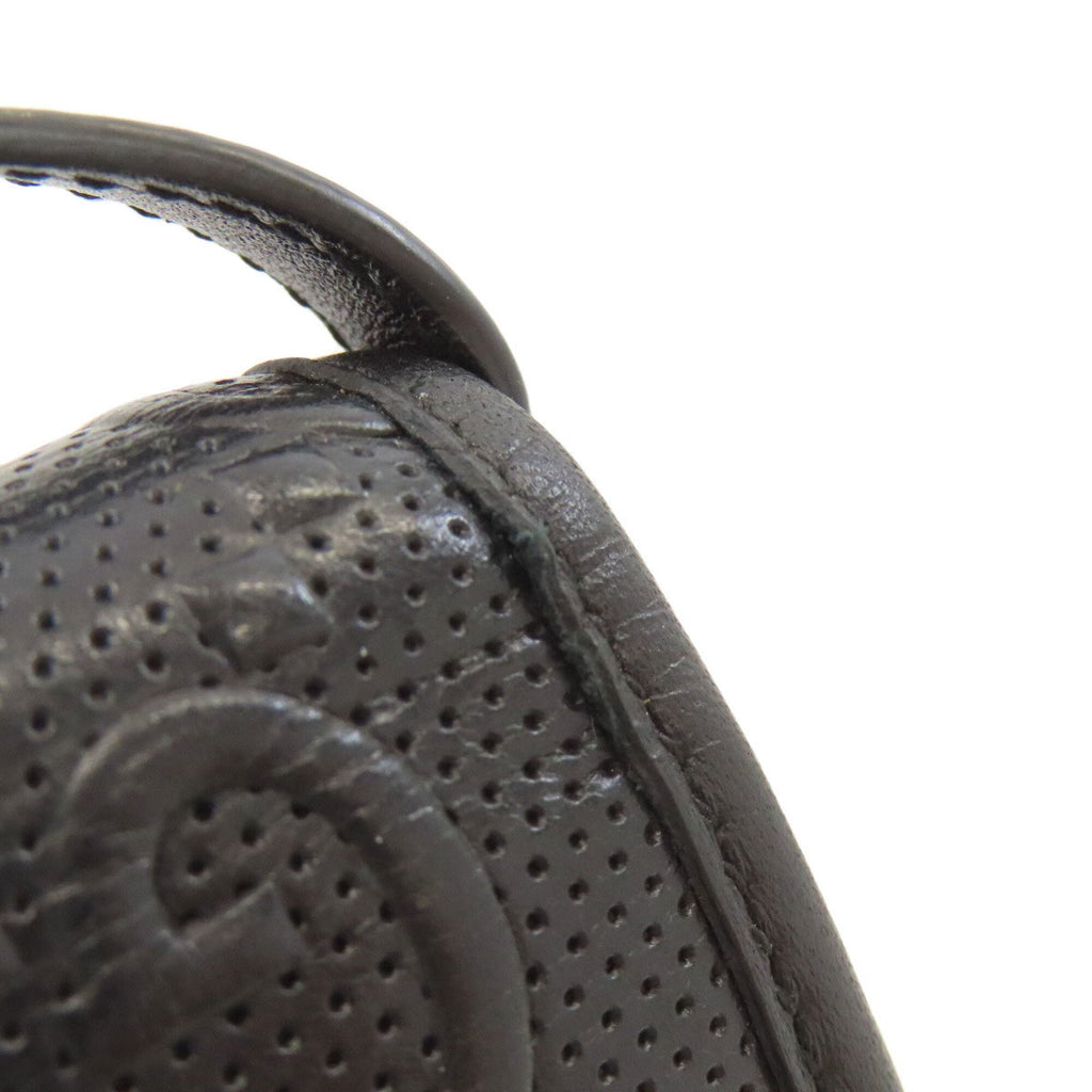 Gucci Black Leather Shoulder Bag (Pre-Owned)