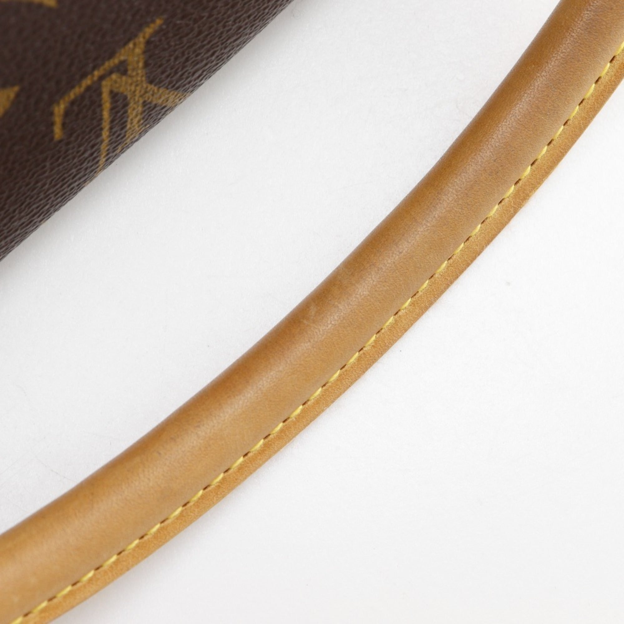 Louis Vuitton Brown Monogram Canvas Shoulder Bag