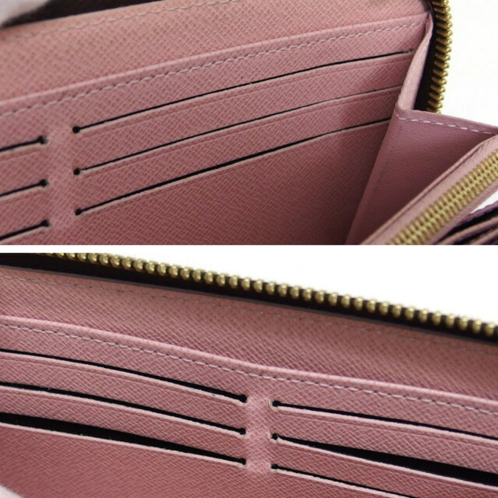 Louis Vuitton Light Pink Rose Ballerine Monogram Long Wallet