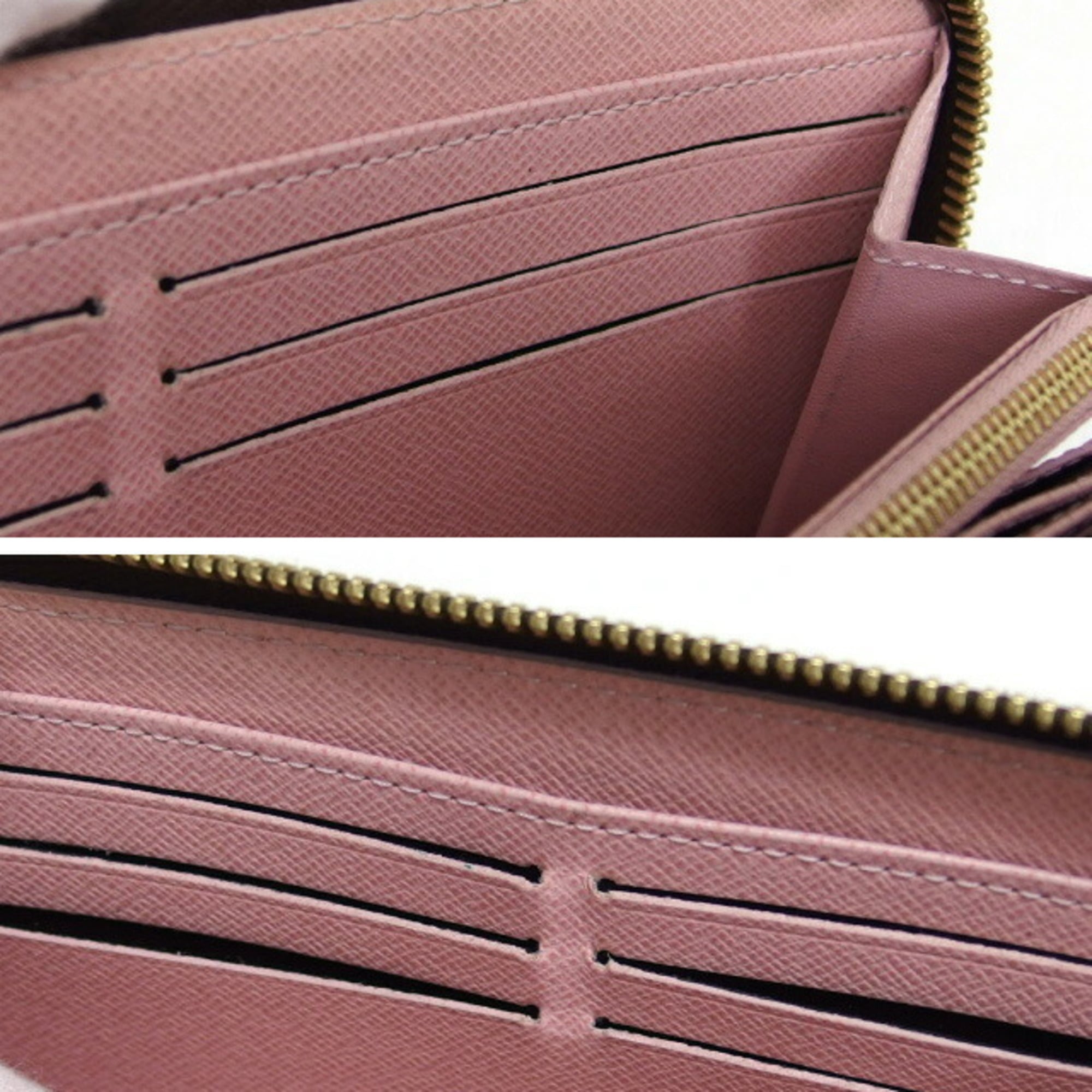 Louis Vuitton Light Pink Rose Ballerine Monogram Long Wallet
