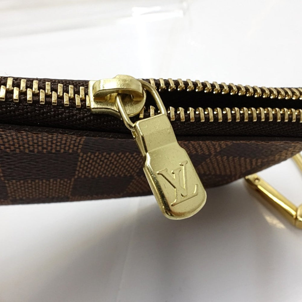 Louis Vuitton Damier Canvas Ebene Canvas Coin Purse/Coin Case