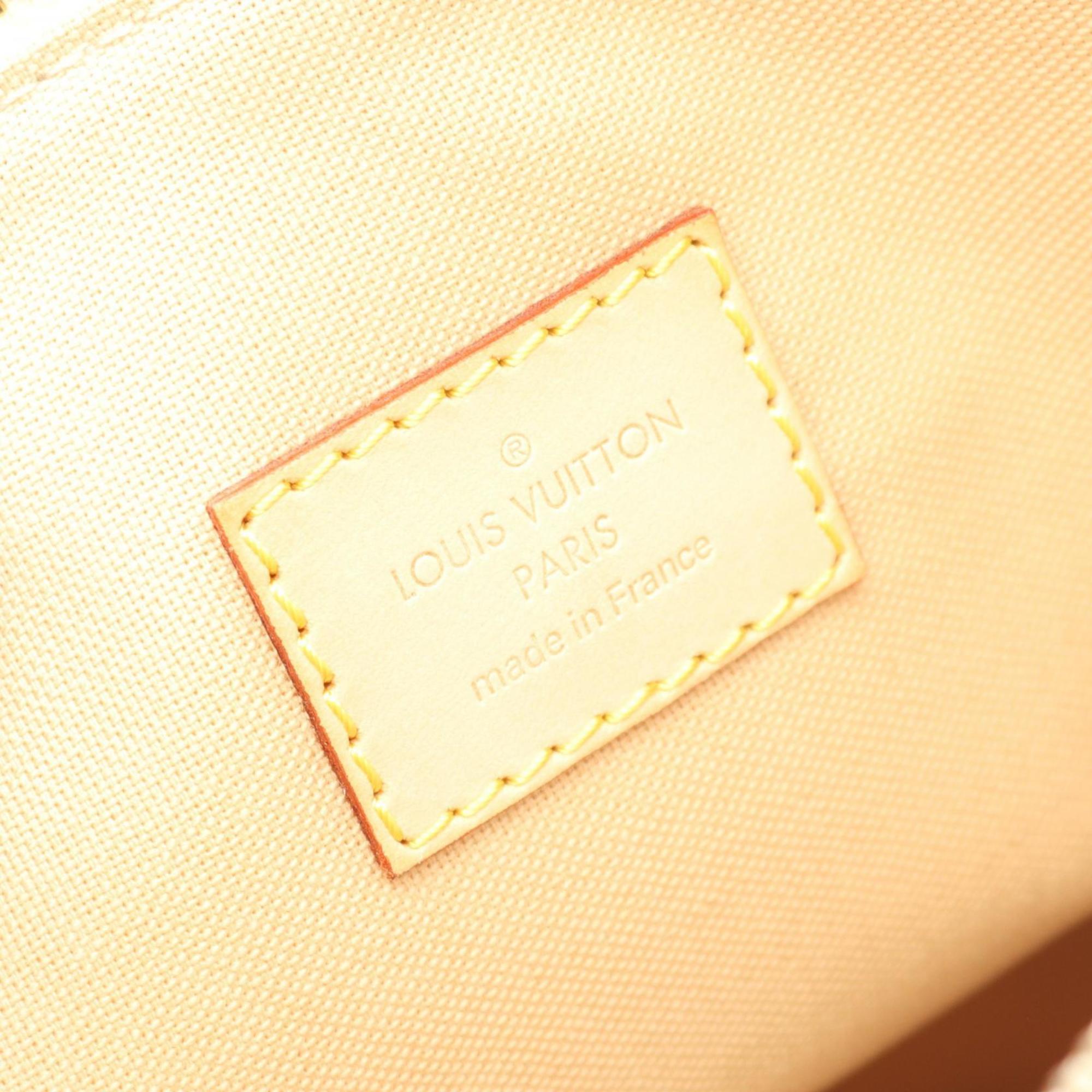 Louis Vuitton Damier Azur White Coated Canvas Shoulder Bag