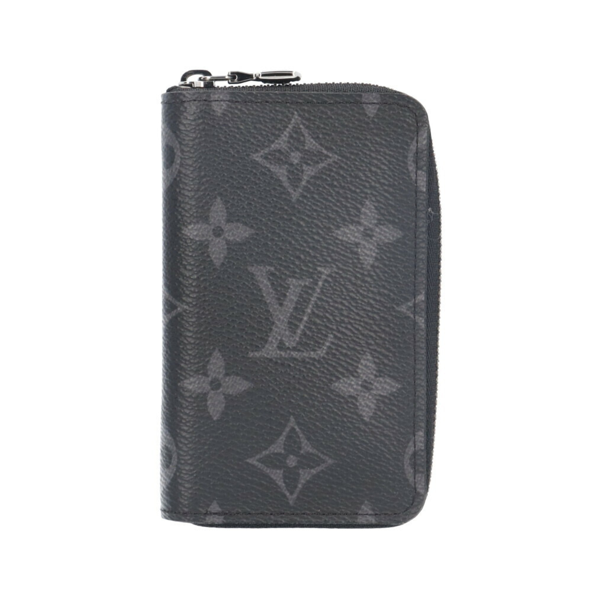 Louis Vuitton Black Monogram Eclipse Monogram Eclipse Coin Purse/Coin Case
