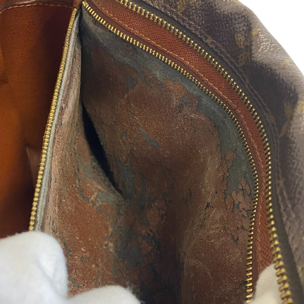 Louis Vuitton Brown Leather Shoulder Bag