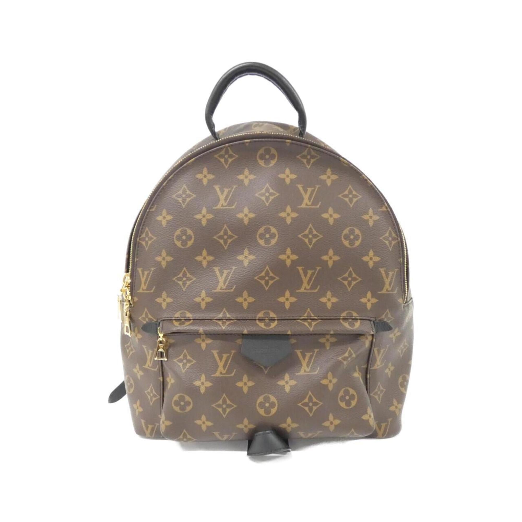 Louis Vuitton Brown Marron Coated Canvas Backpack
