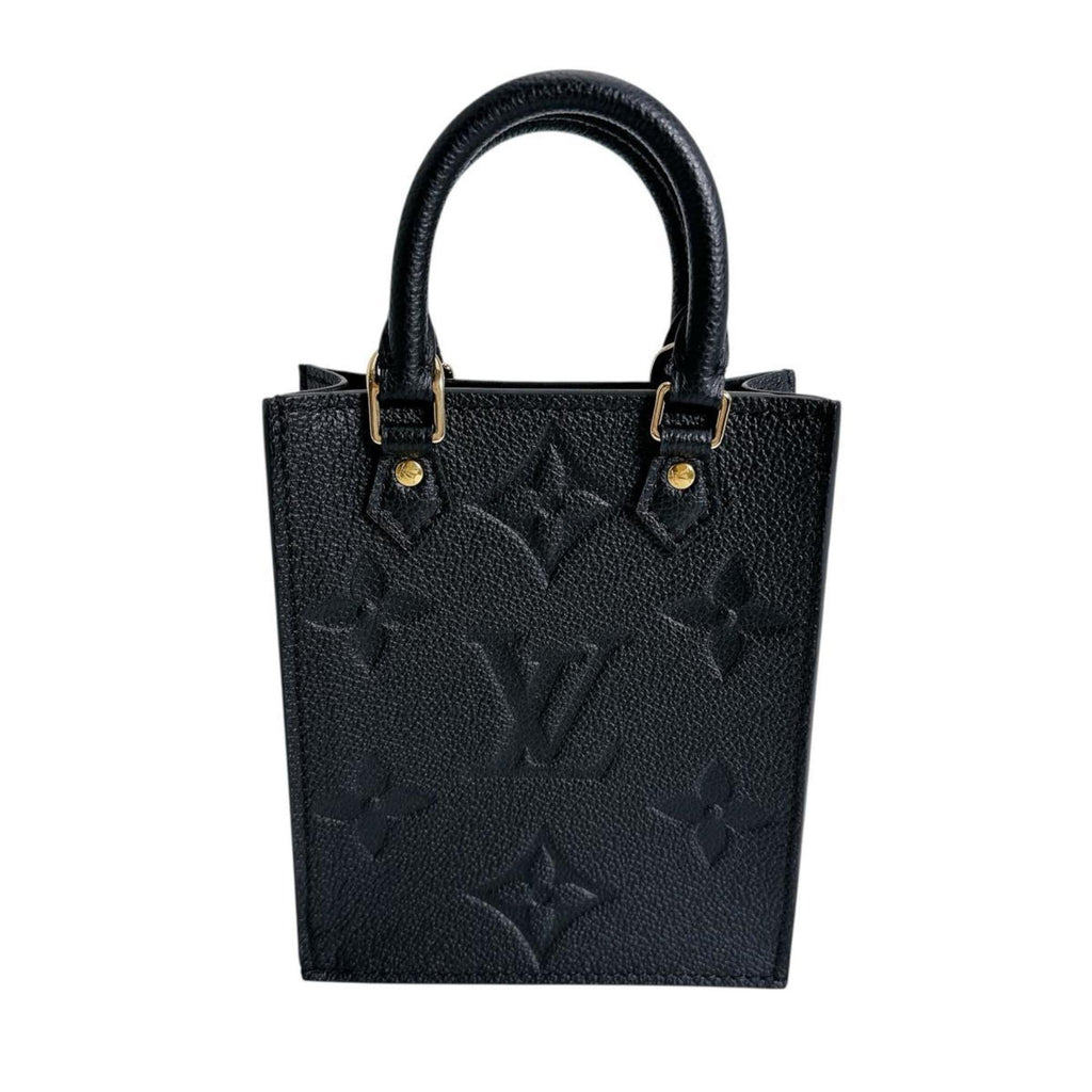Louis Vuitton Black Monogram Empreinte Shoulder Bag