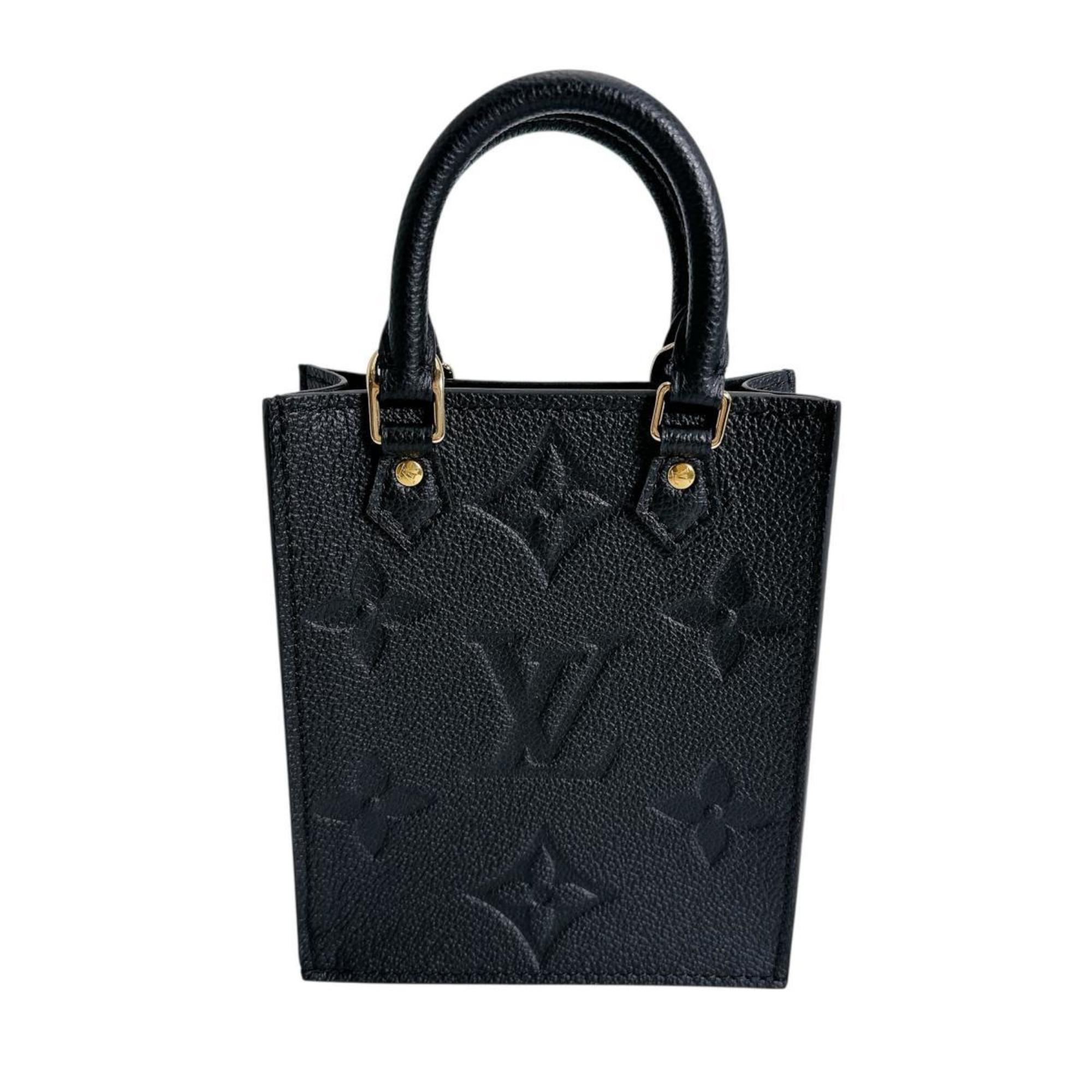 Louis Vuitton Black Monogram Empreinte Shoulder Bag