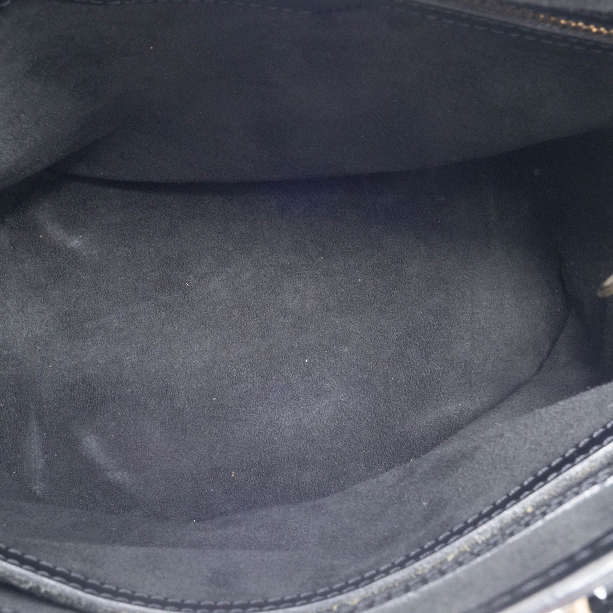 Louis Vuitton Noir Epi Leather Shoulder Bag