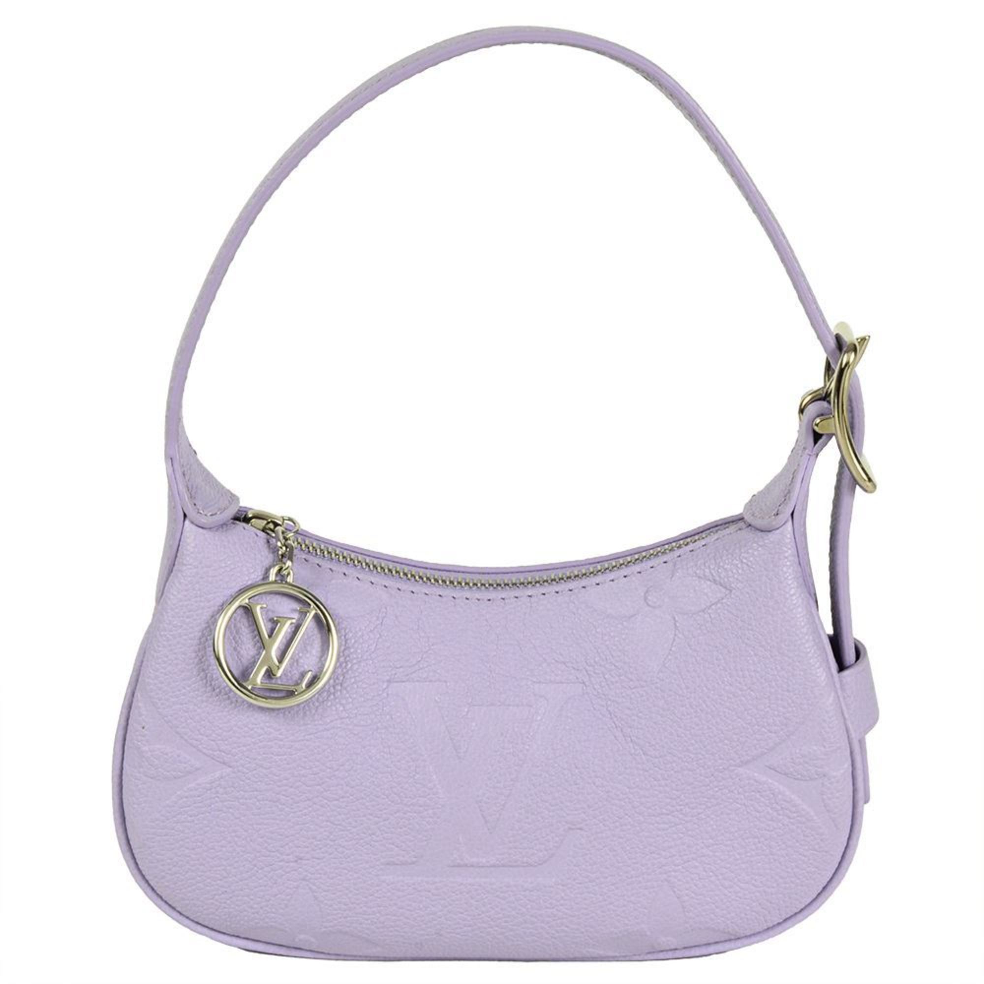 Louis Vuitton Purple Monogram Empreinte Shoulder Bag