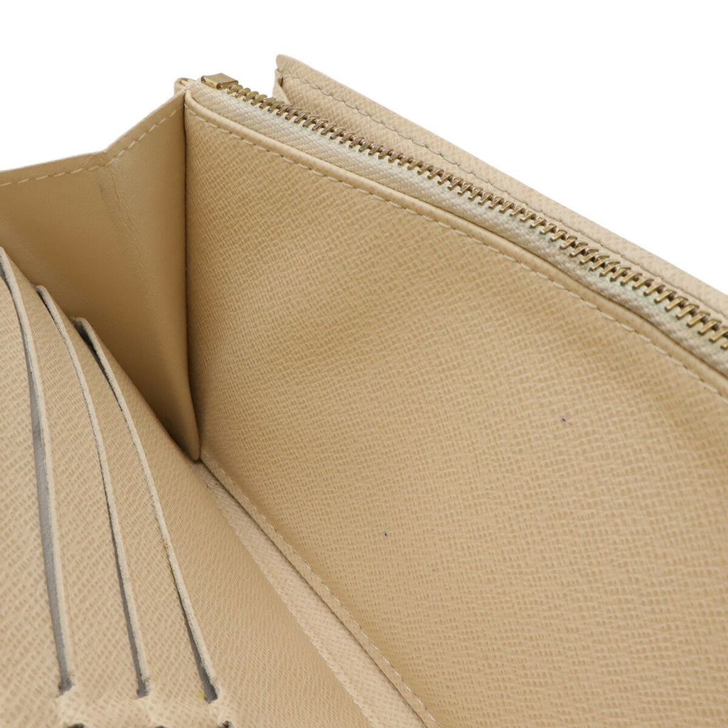 Louis Vuitton Ivory Damier Azur Canvas Long Wallet