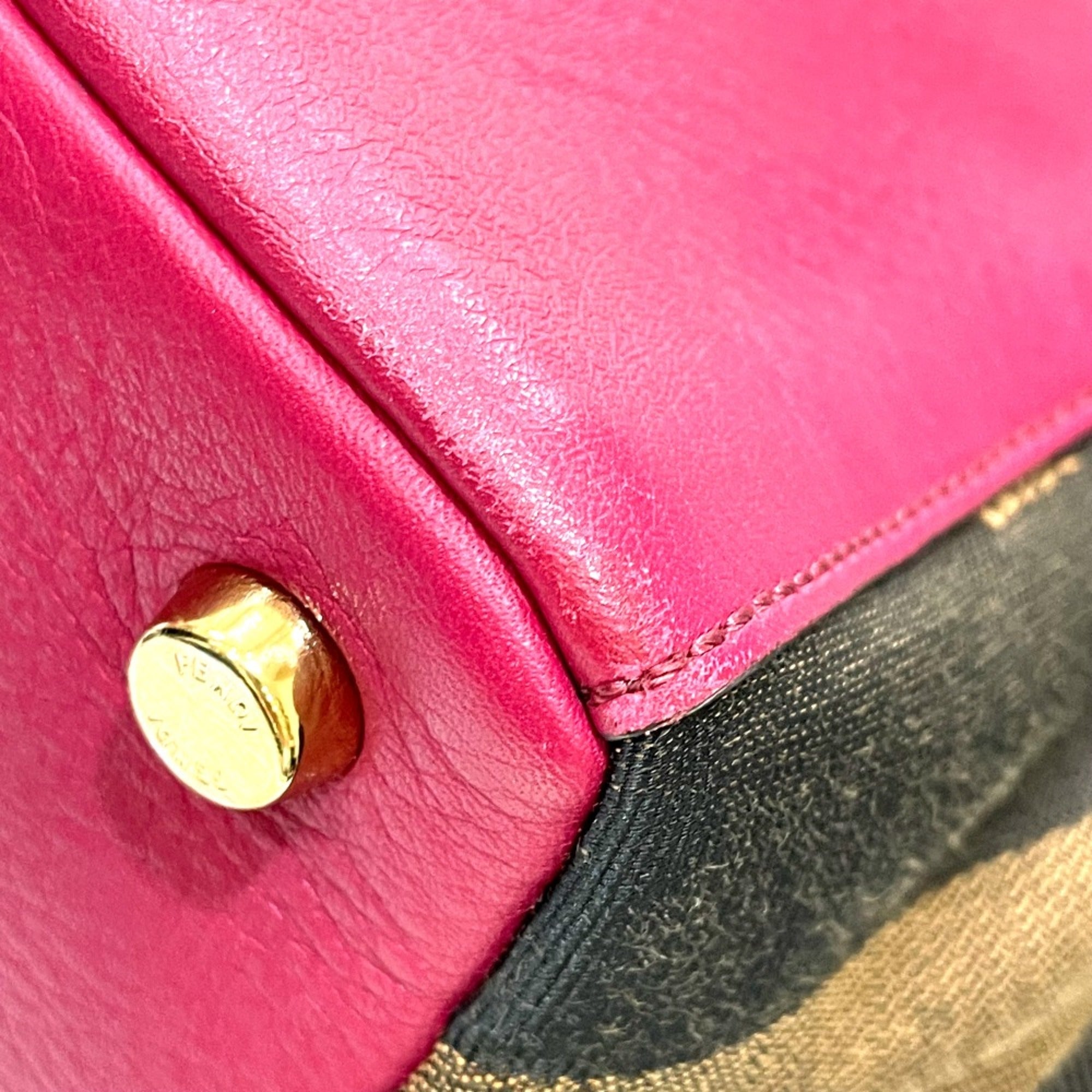 Fendi Brown Leather Handbag