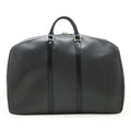 Louis Vuitton Ardoise Black Taiga Leather Boston Bag
