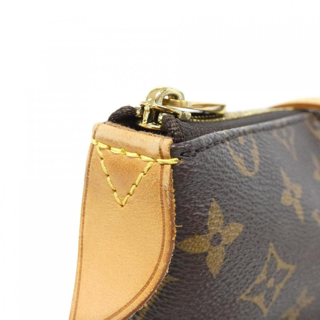 Louis Vuitton Brown Coated Canvas Handbag