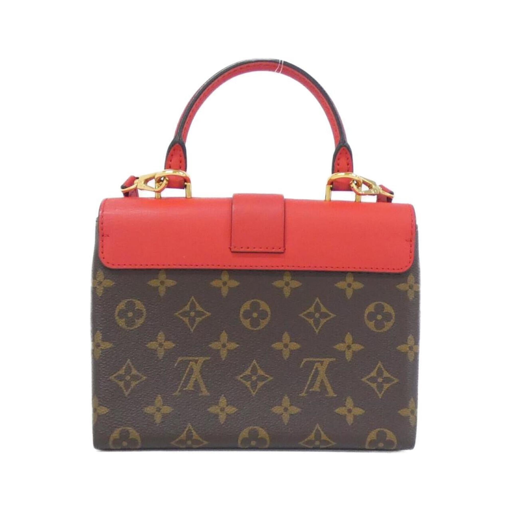 Louis Vuitton Brown Coquelicots Coated Canvas Leather Handbag
