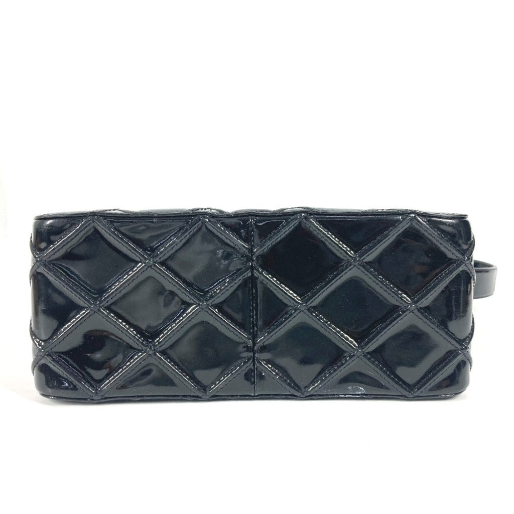 Chanel Black Patent Leather Handbag Shoulder Bag