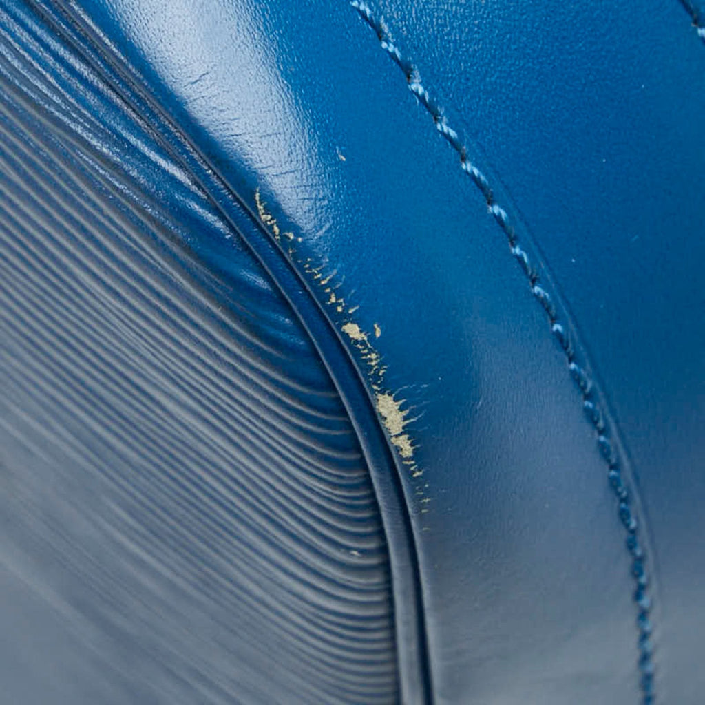 Louis Vuitton Epi Toledo Blue Leather Handbag Shoulder Bag