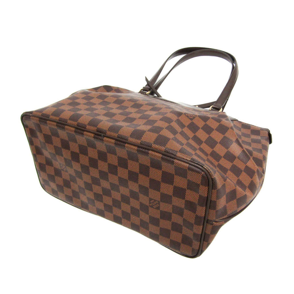 Louis Vuitton Damier Ebene Damier Canvas Tote Bag