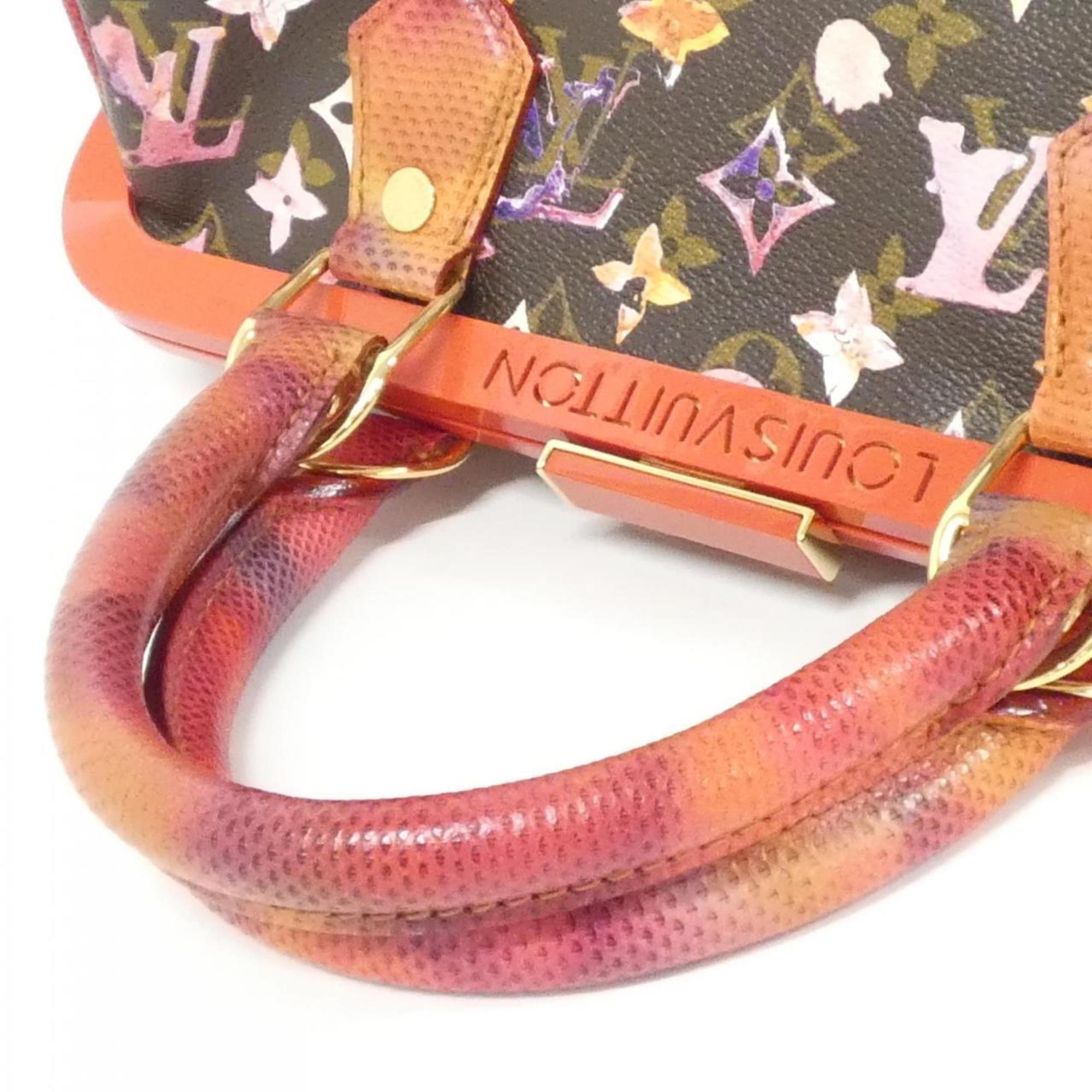 Louis Vuitton Monogram Watercolor Marron Coated Canvas Handbag