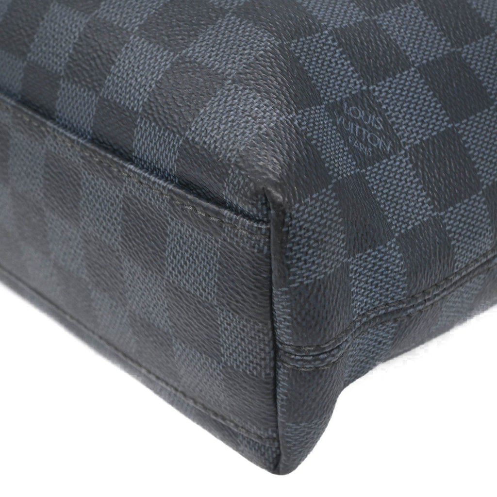 Louis Vuitton Black Cobalt Shoulder Bag Tote Bag