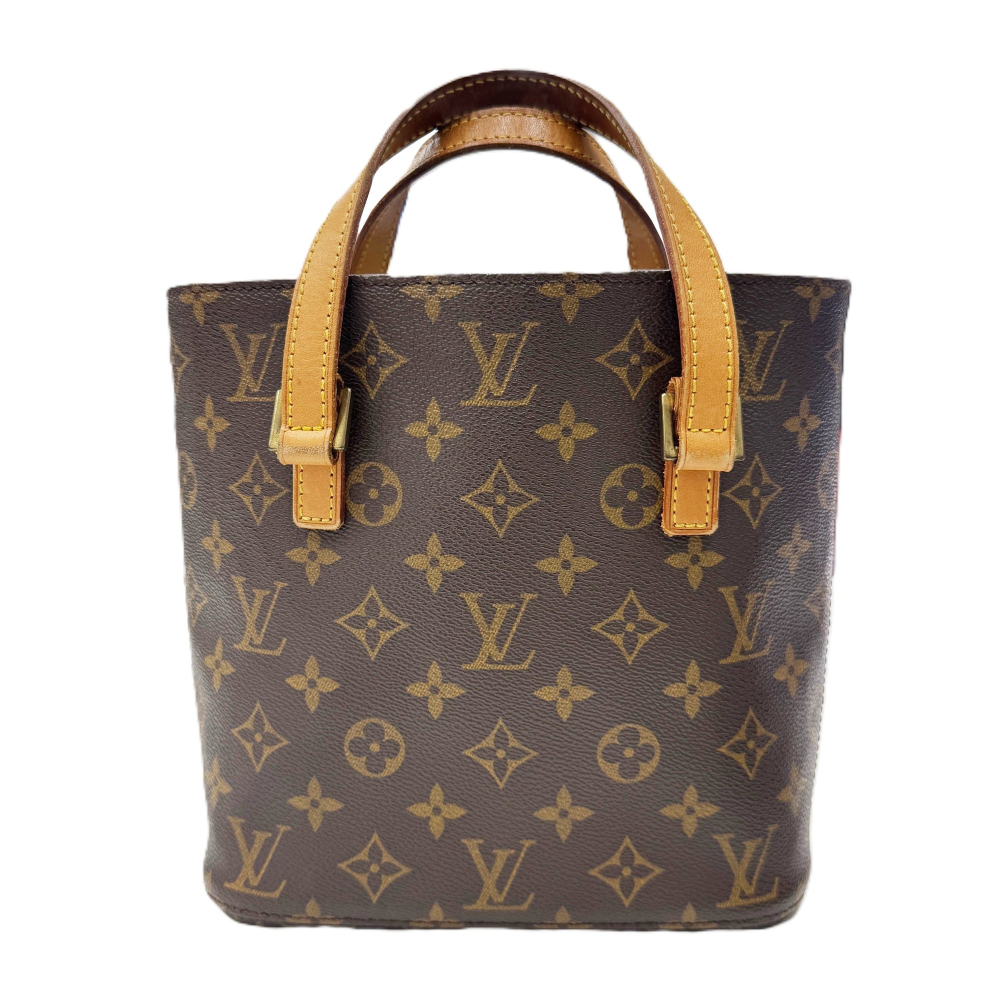 Louis Vuitton Brown Monogram Canvas Handbag