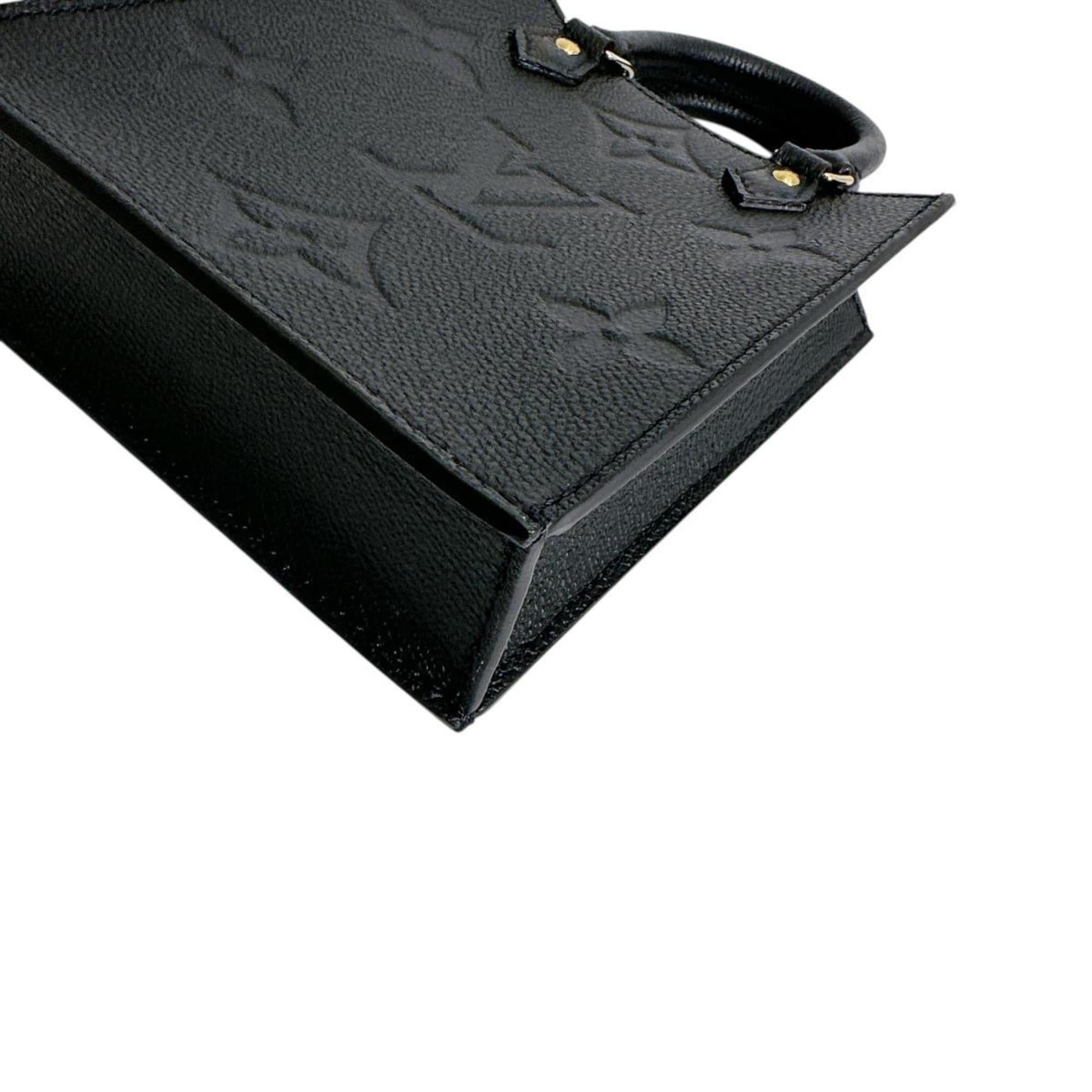 Louis Vuitton Black Monogram Empreinte Shoulder Bag