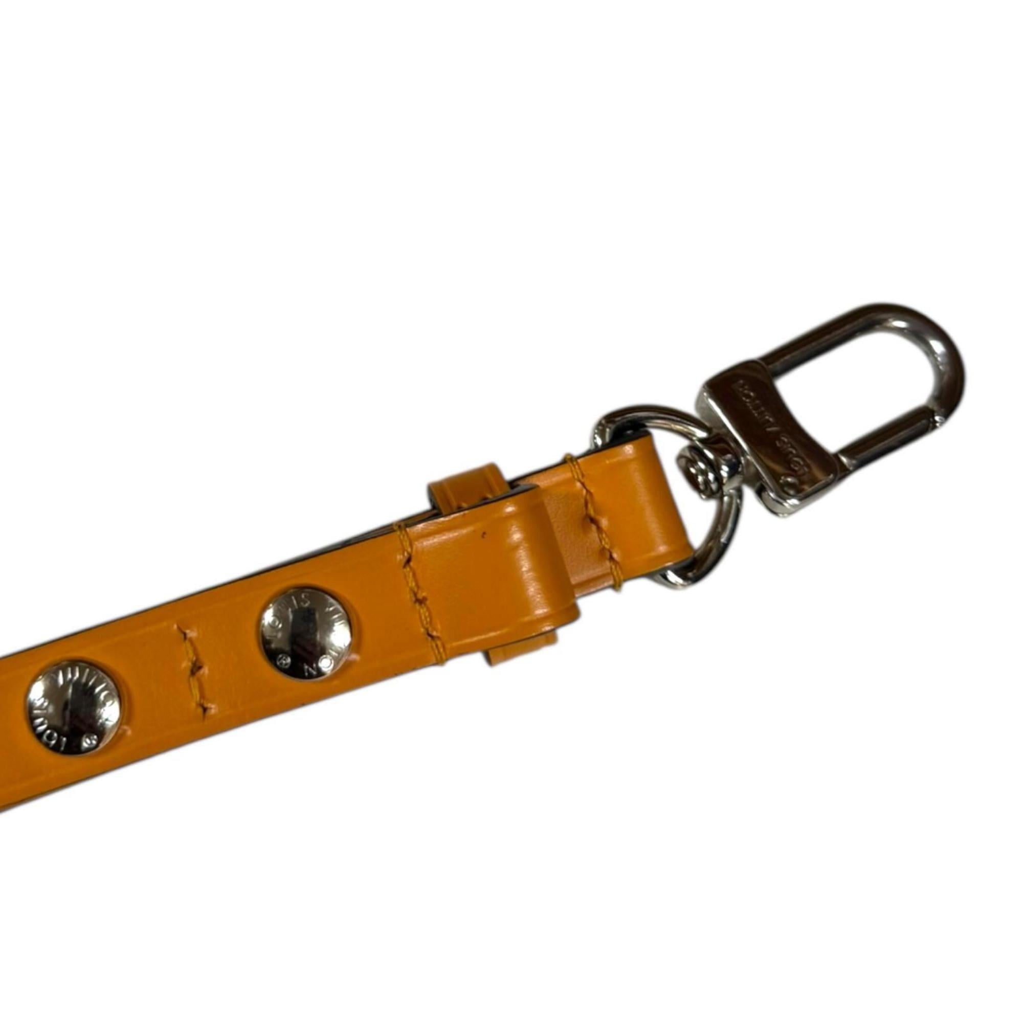 Louis Vuitton Epi Navy Orange Epi Leather Shoulder Bag
